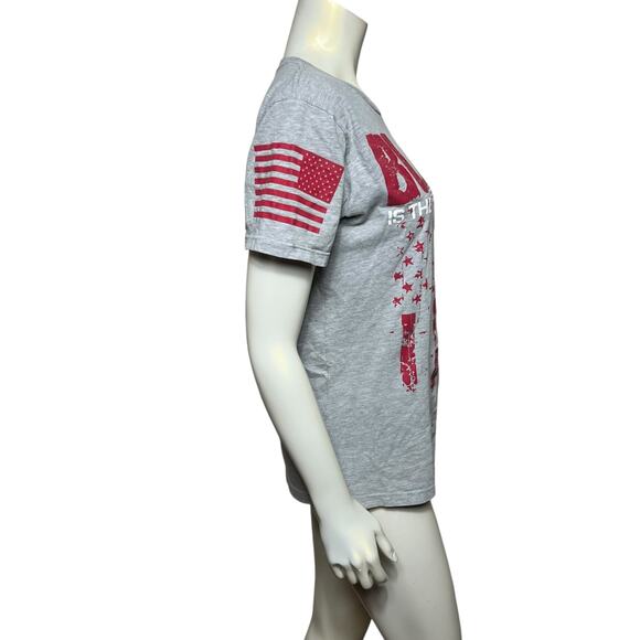 Grunt Style Men's Blood Is The Ink Of Freedom Graphic T-Shirt, Medium - Picture 4 of 5